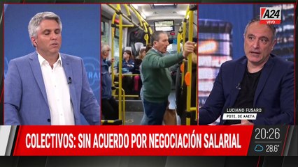 PARO DE TRANSPORTE: "TENEMOS LA PEOR CAÍDA DE PASAJEROS DESDE LA PANDEMIA"