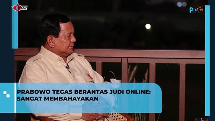 Prabowo Ingin Berantas Judi Online di Indonesia