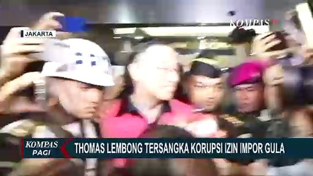 [FULL] Terkini! Kronologi-Alasan Penetapan Thomas Lembong Sebagai Tersangka Korupsi Izin Impor Gula