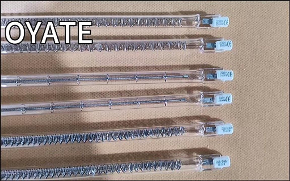22.25' 1500w ir quartz heating tube infrared lamps for printing infrared heat lamp