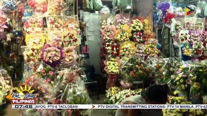Presyo ng ilang itinitindang bulaklak sa Dangwa, dumoble na