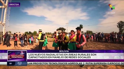 Gobierno de Luis Arce promueve radios comunitarias