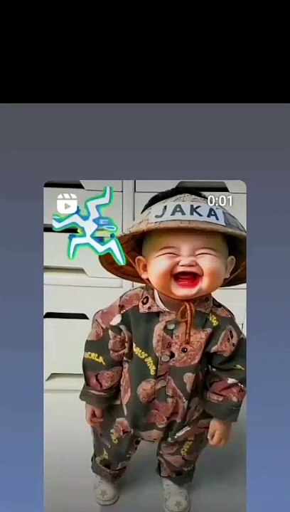 Baby laughter