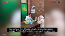 Kegiatan Perdana Jokowi Usai purnatugas, Makan Sate Bersama Iriana