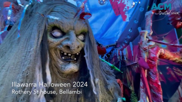 Illawarra Halloween 2024 | Rothery St House Bellambi | Illawarra Mercury | October 30, 2024