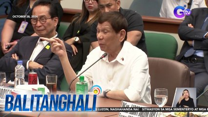 Senate Pres. Escudero - Mga pahayag ni FPRRD sa Senado tungkol sa drug war, puwedeng gamitin laban sa kaniya | Balitanghali