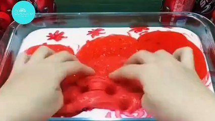 ASMR Slime Magic: Satisfying String Drink Slime + Makeup Glitter Mix