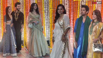 Manisha Rani, Divyanka Tripathi, Sambhavna Seth और इन stars का Diwali Party में दिखा जलवा FilmiBeat