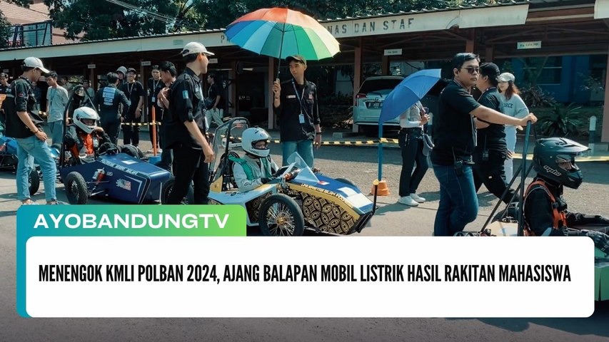 Menengok KMLI Polban 2024, Ajang Balapan Mobil Listrik Hasil Rakitan Mahasiswa