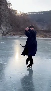 Ice skating dance #skating