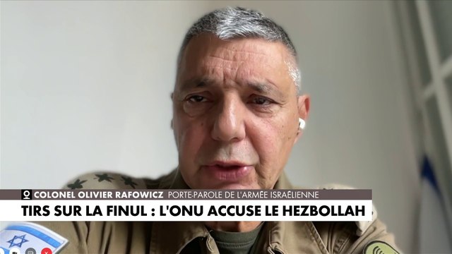 Colonel Olivier Rafowicz : «Pour la première fois, l'ONU admet qu'il y a des tirs vers ses soldats»