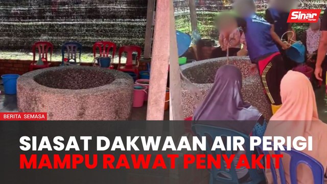 JKNNS siasat dakwaan air perigi mampu ubat pelbagai penyakit