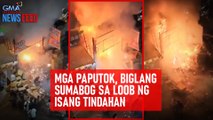 Mga paputok, biglang sumabog sa loob ng isang tindahan | GMA Integrated Newsfeed