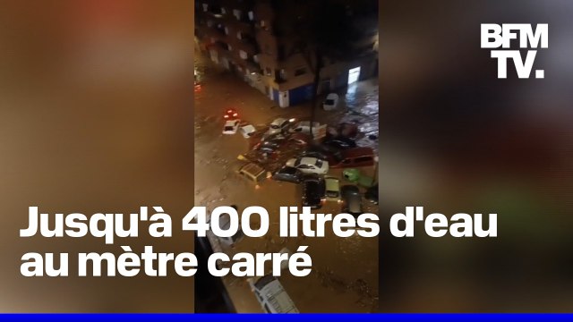 Espagne: les images des crues meurtrières dans la région de Valence