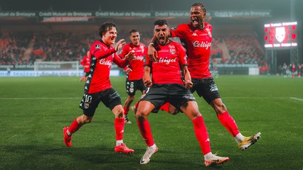 Le but de Rayan Ghrieb dans les arrêts de jeu face à Ajaccio (1-0)