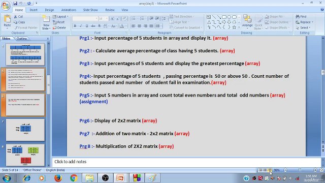 Learn Programming Technique C to Master Skills - Second Program of Array