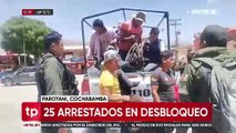 Unas 25 personas fueron arrestadas durante el enfrentamiento en Parotani