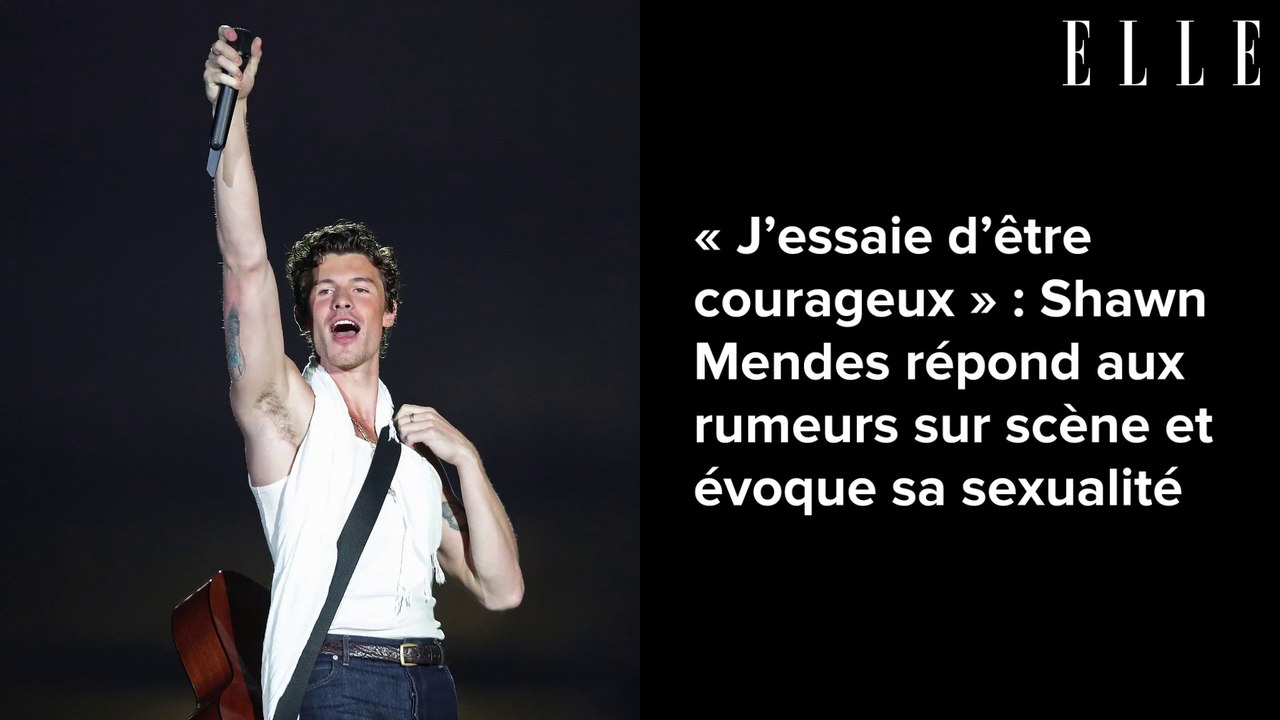 « J’essaie d’être courageux » : Shawn Mendes répond aux rumeurs sur scène et évoque sa sexualité