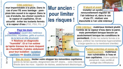 Les spécificités de la rénovation du bâti ancien - Partie 2