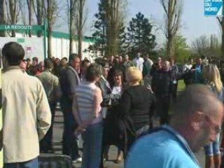 Blocage à La Redoute (Wattrelos)