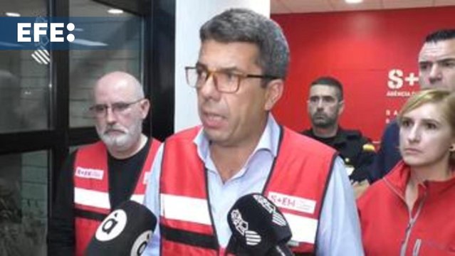 Mazón confirma que han aparecido las primeras víctimas mortales tras la dana