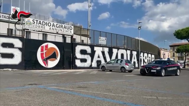 Torre Annunziata, estorsione al Savoia Calcio: 5 arresti nel clan Gionta (30.10.24)