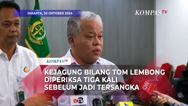 Kejagung Sebut Telah Periksa Tom Lembong 3 Kali Sebelum Ditetapkan Tersangka di Kasus Impor Gula