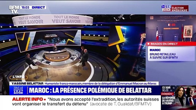 Règlement de compte en direct entre Yassine Belattar et Benjamin Duhamel sur BFMTV