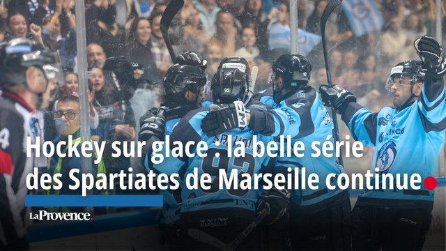 Hockey sur glace : la belle série des Spartiates de Marseille continue