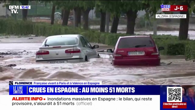 Sidération et inquiétude : une Française vivant à Valence témoigne des crues en Espagne