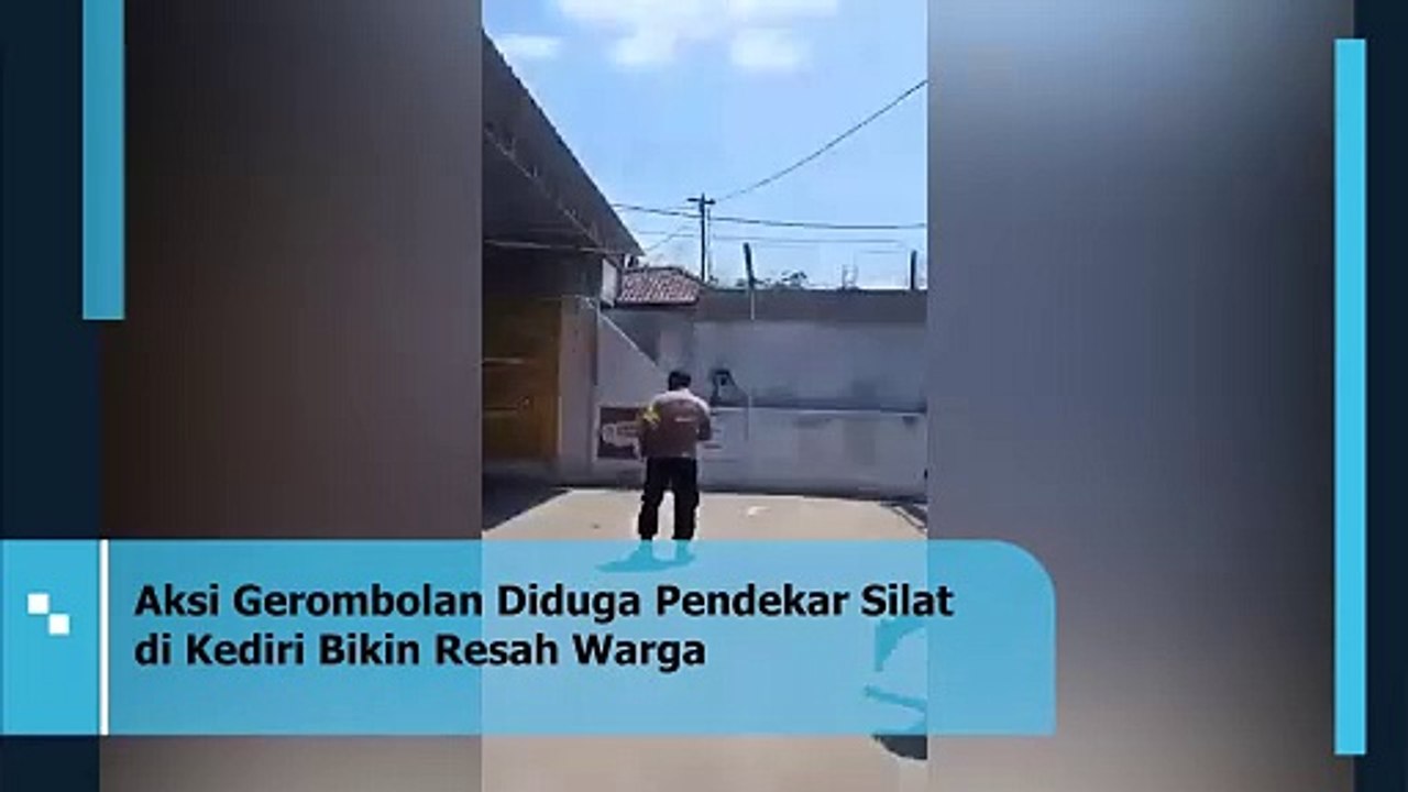 Viral Aksi Gerombolan Diduga Pendekar Silat di Kediri Bikin Resah Warga