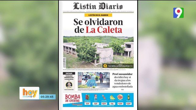 Titulares de prensa dominicana miércoles 30 de octubre 2024 | Hoy Mismo