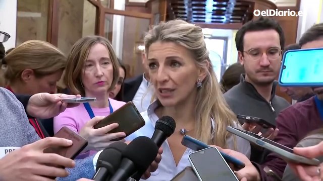 Yolanda Díaz recuerda a las empresas en las zonas afectadas por la DANA que no pueden obligar a sus empleados a ir trabajar