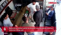 Böyle kavga görülmedi! Bir anda tekme, tokat birbirlerine girdiler