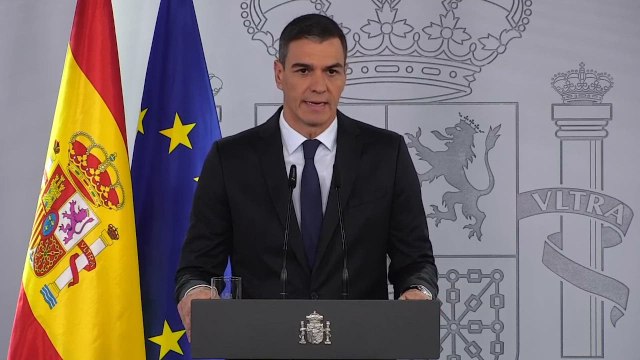 Intervención completa Pedro Sánchez, tras los sucesos en Valencia y Albacete