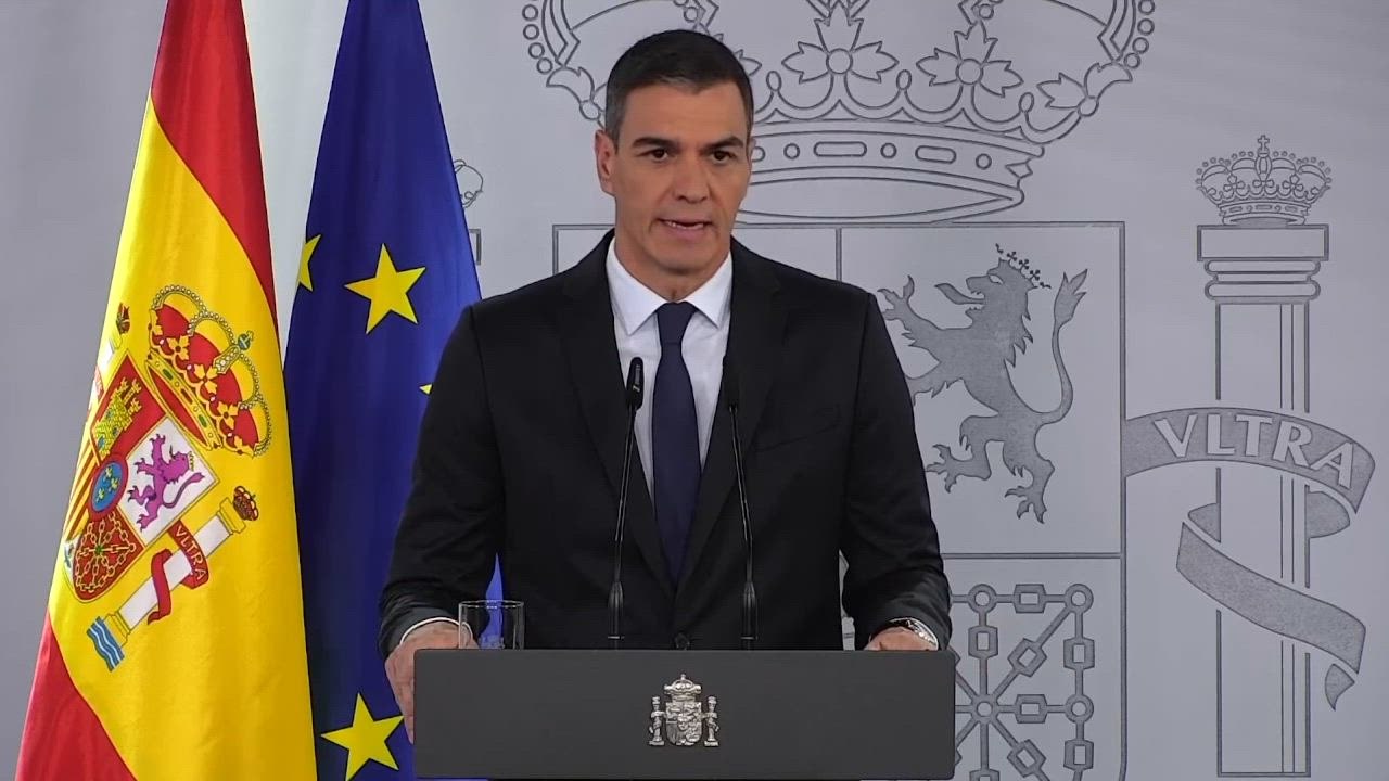 Intervención completa Pedro Sánchez, tras los sucesos en Valencia y Albacete