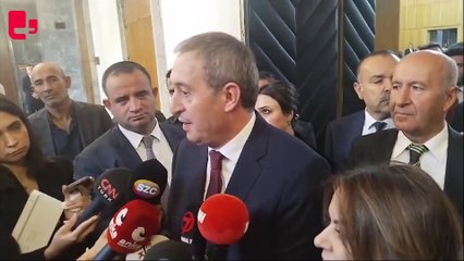 Tuncer Bakırhan Grup toplantısı sonrasında gazetecilerin sorularını yanıtladı