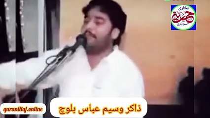 ذاکر وسیم عباس بلوچ