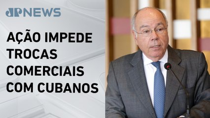 Mauro Vieira cobra que EUA retirem embargo econômico contra Cuba