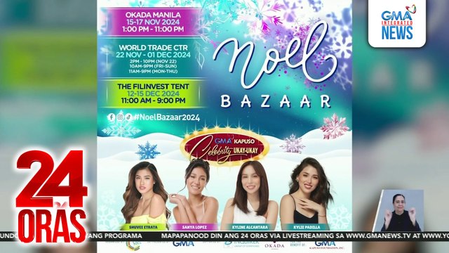 Kapusong Totoo: Noel Bazaar magbubukas na sa Nov.15; paghahanda ng GMAKF; Quezon at Batangas, nahatiran ng tulong | 24 Oras