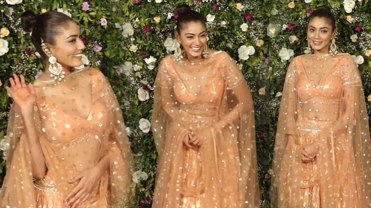 Sana Makbul’s Radiant Look Clicked At Anshul Garg's Diwali Bash