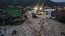 La DANA en Villar de los Navarros (Zaragoza)