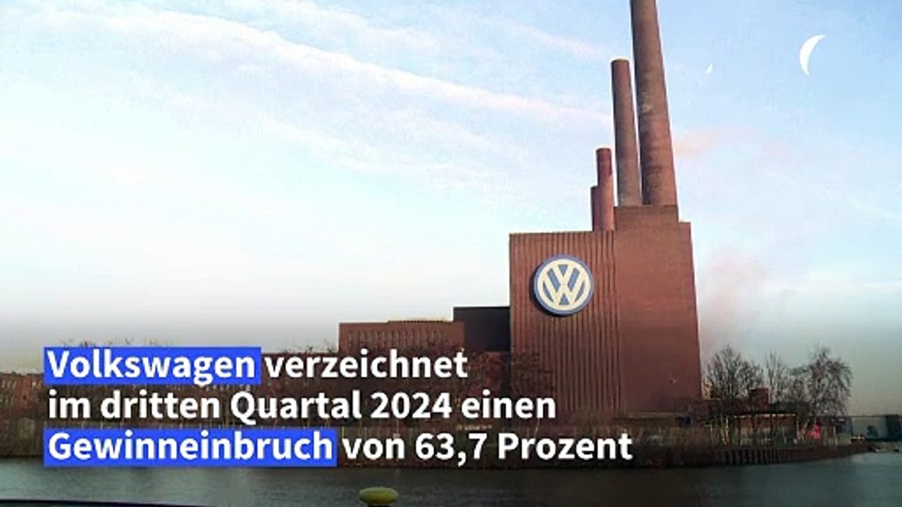 VW verzeichnet starken Gewinneinbruch