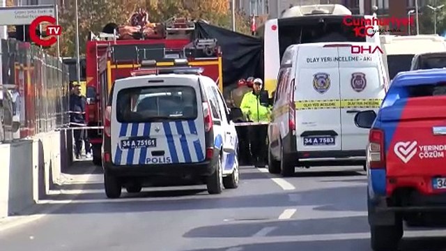 Bakırköy'de feci olay İETT otobüsünün çarptığı yaşlı kadın öldü