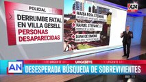 Trágico derrumbe en Villa Gesell: quiénes son las personas desaparecidas