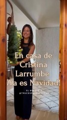 Ya es Navidad en la casa de Cristina Larrumbe o @trucosparadecorar