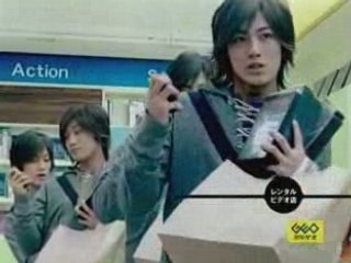 Jin Akanishi DoCoMo 902i [CM]