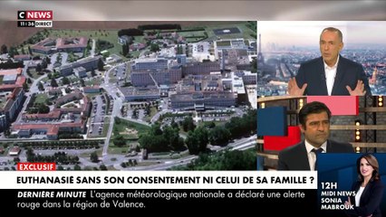 Un médecin de l'hôpital d’Angoulême accusé d'euthanasie sur un patient sans son accord ni celui de la famille - Leur avocat témoigne dans "Morandini Live": "Ce n'est pas une erreur, c'est un acte volontaire" - VIDEO