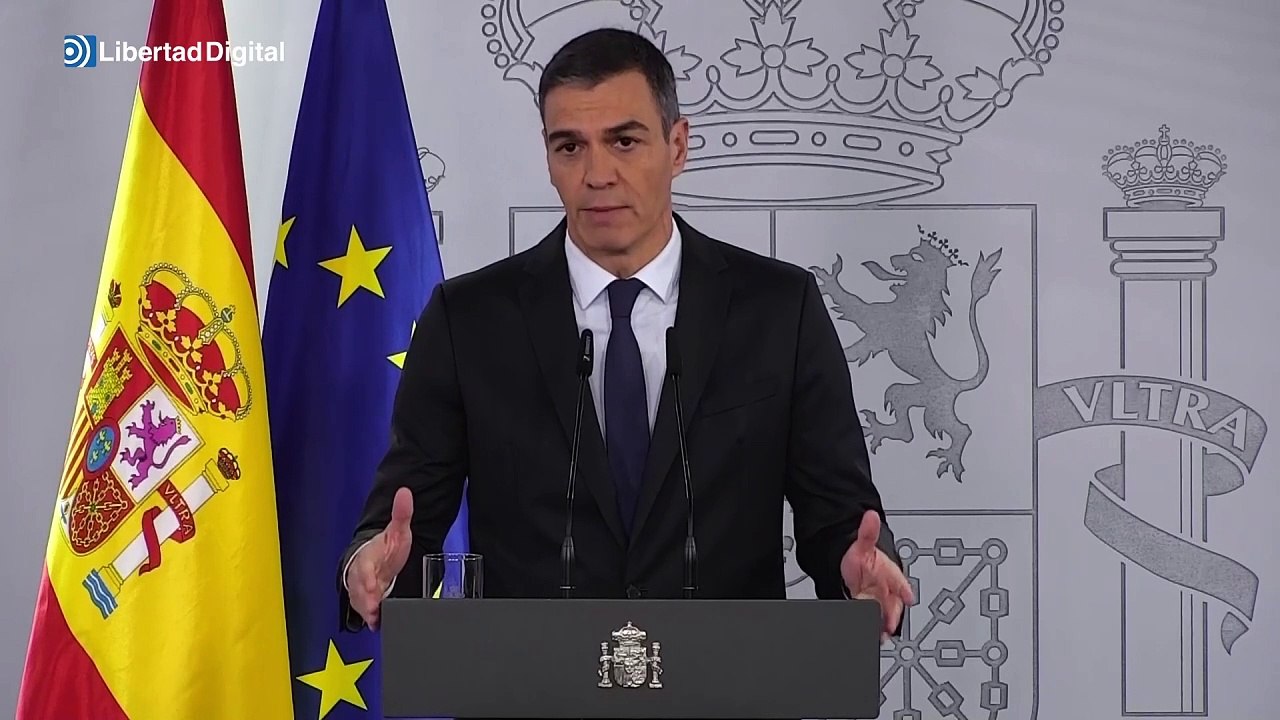 Sánchez comparece tras los destrozos causados por la DANA