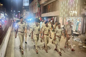 सुरक्षा और यातायात का एसएसपी ने लिया जायजा